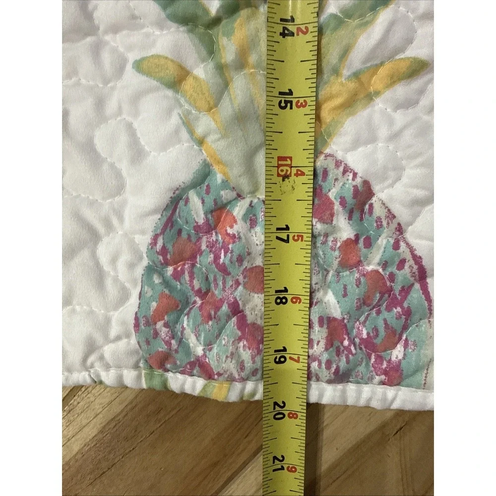 Pineapple Quilt Full Queen Reversible Quilt + 2 Matching Pillow Shams 92